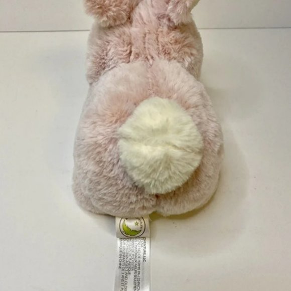 Plush Pink Bunny Rabbit Stuffed Animal Lovey Toy Easter - Picture 3 of 3